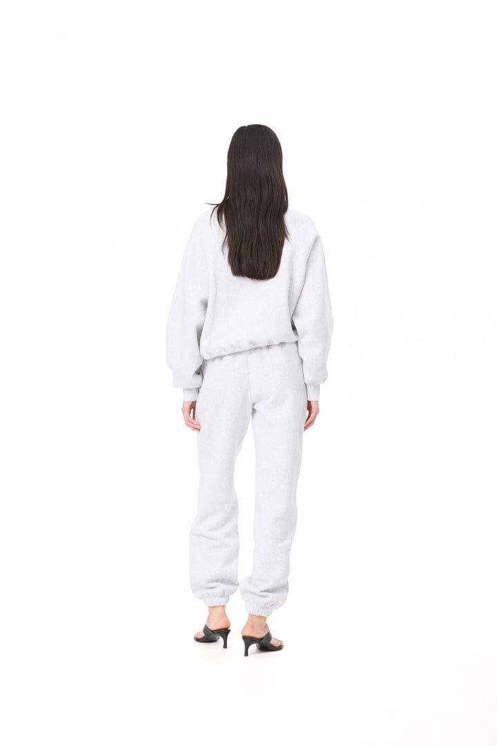 MIMI SWEATPANTS Light Grey Melange