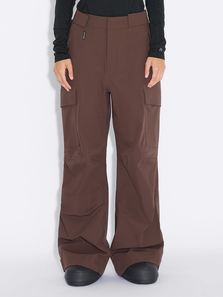 W Tryvann 3l Trousers 25-04_ski  Dk. Brown