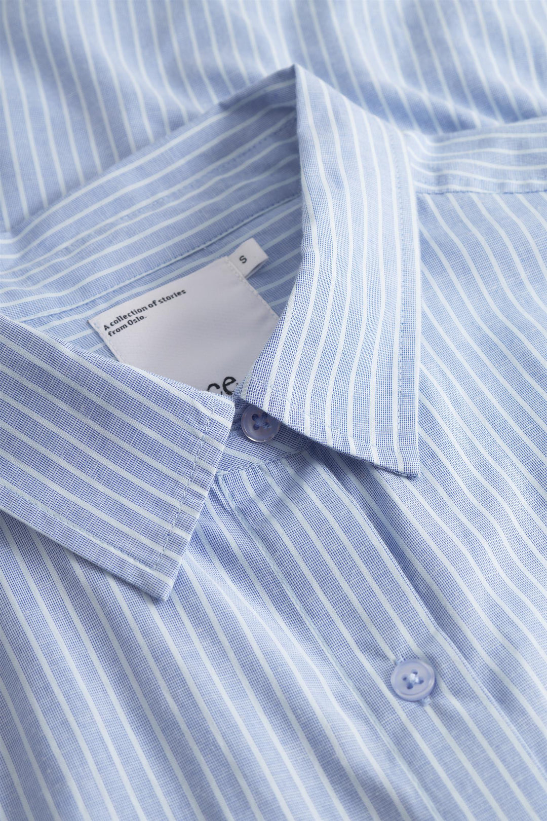 Sal Shirt  Lt. Blue Stripe