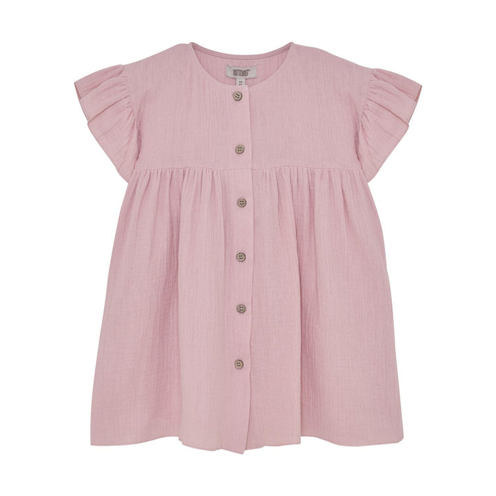 Dress SS Muslin  Pale Mauve