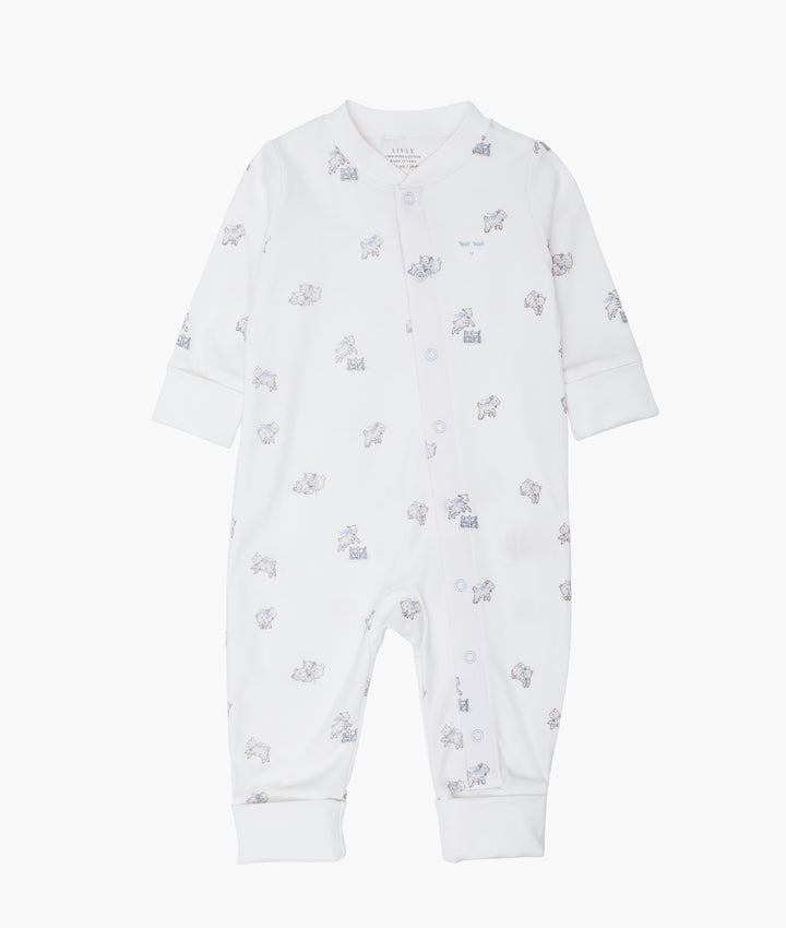 Counting Sheep Overall  Blue