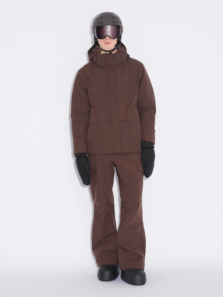 M Tryvann Down Jacket 25-04_ski  Dk. Brown