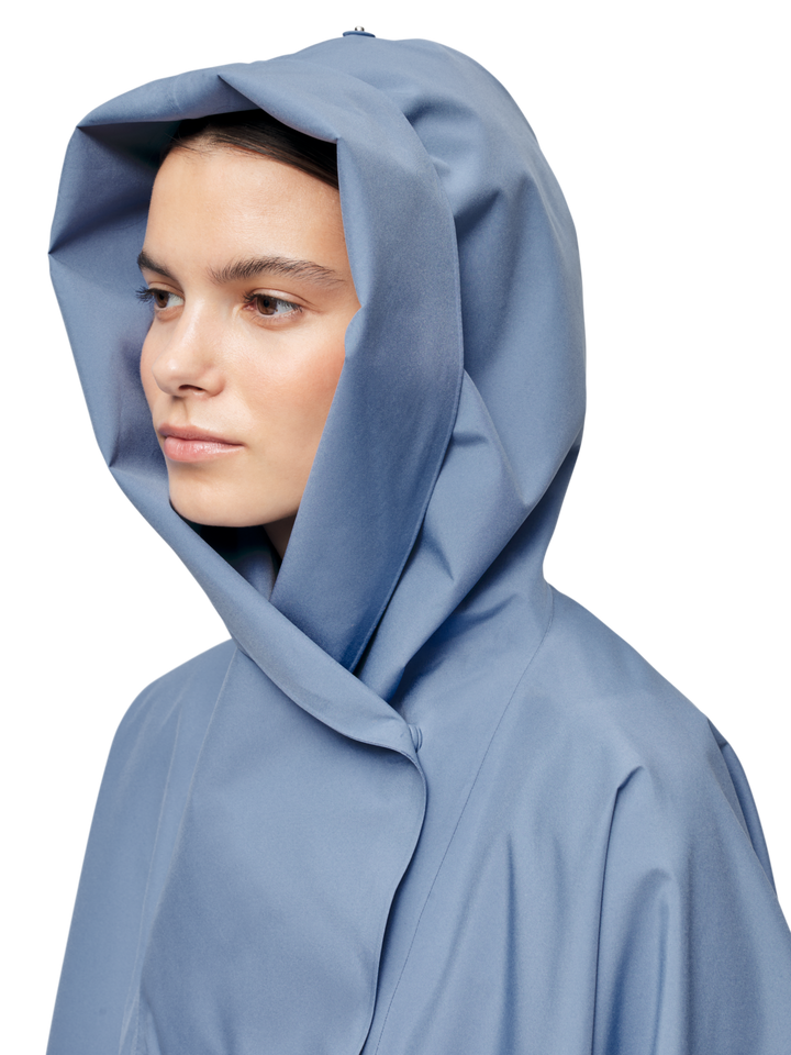 Bergen poncho  Blue Hour