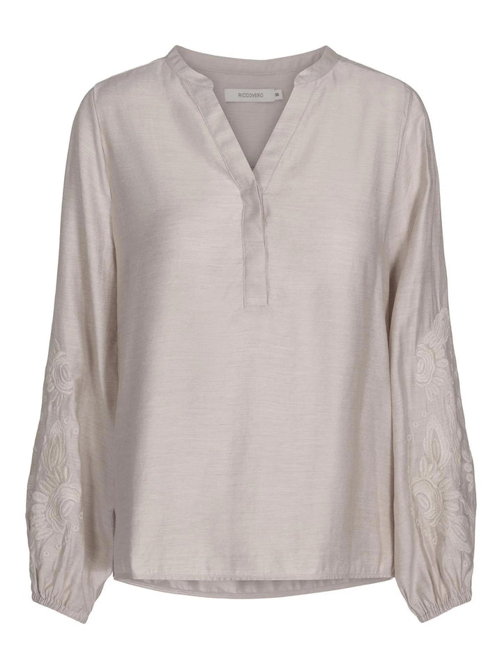 French Blouse  Sandstone