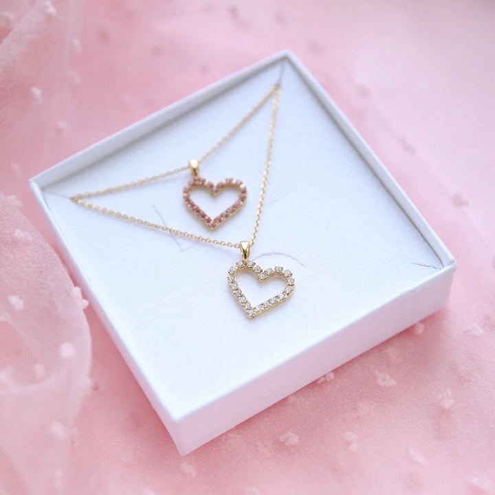 MINI SWEETHEART NECKLACE  Crystal
