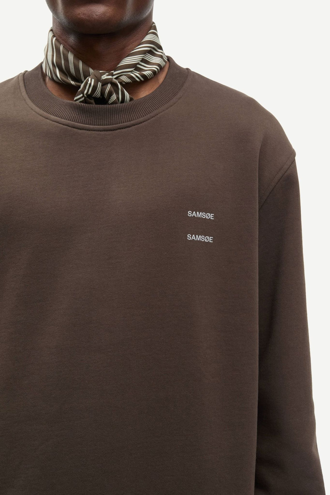 Joel Crew Neck 11414  Turkish Coffee