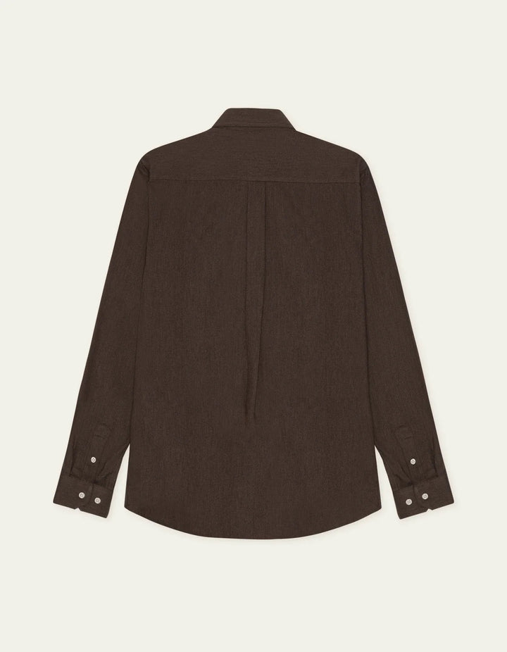 Soft Flannel Shirt  Delicioso Brown