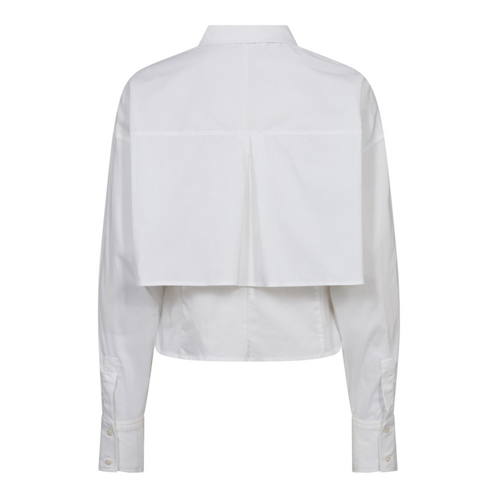 SandyCC Double Layer Shirt  White