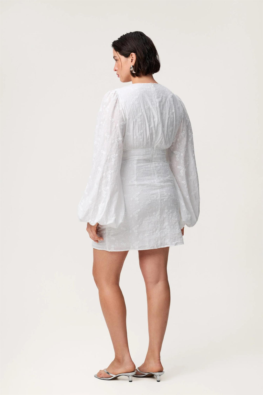 Florence dress  White Embroidry