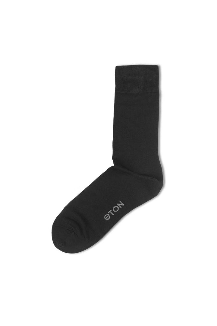 Eton Cotton/Cashmere Blend  Black