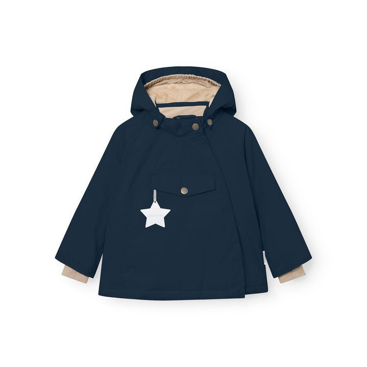 MATWANG fleece lined winter jacket  Outer Space