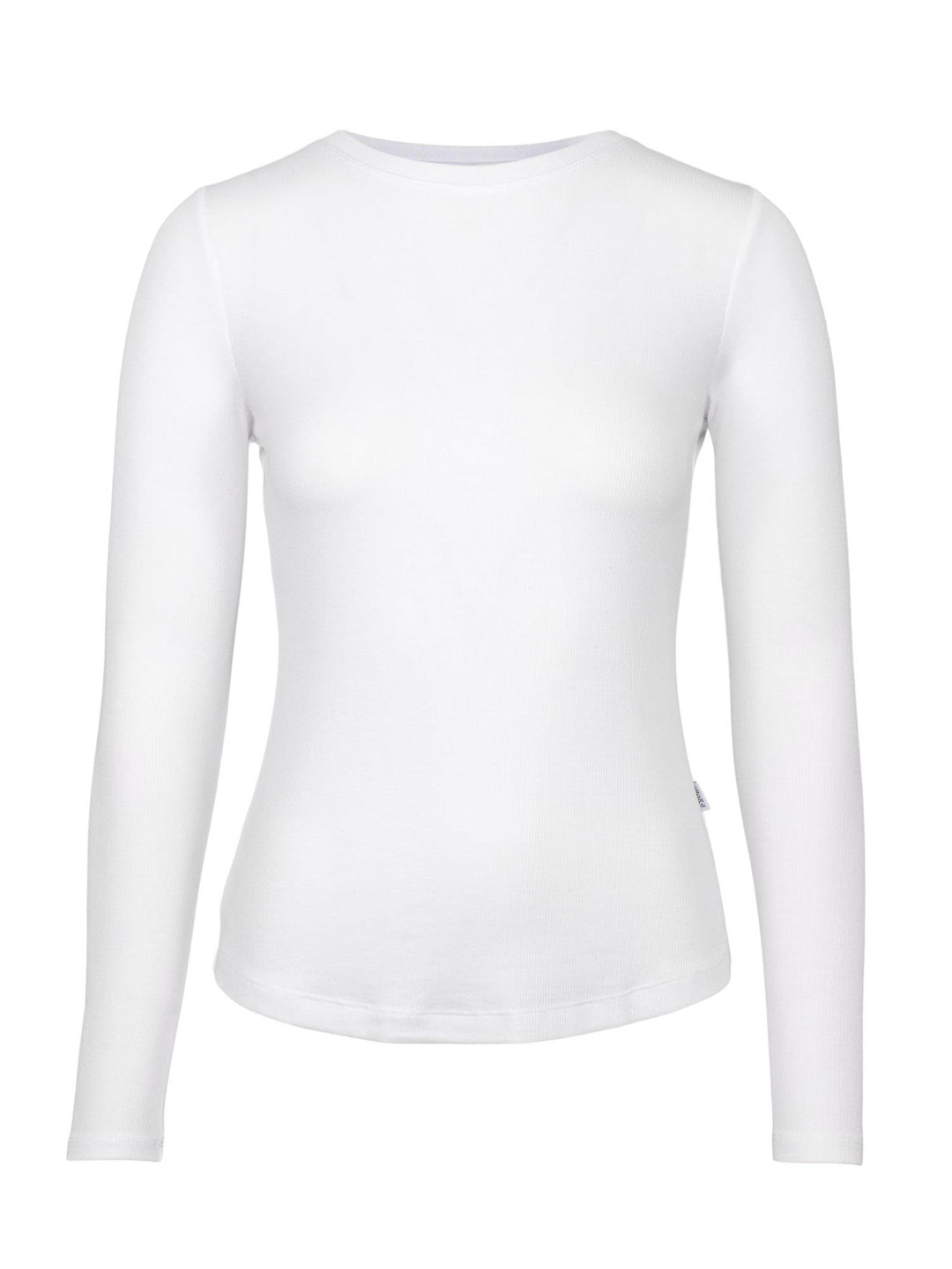 Riva rib longsleeve  White