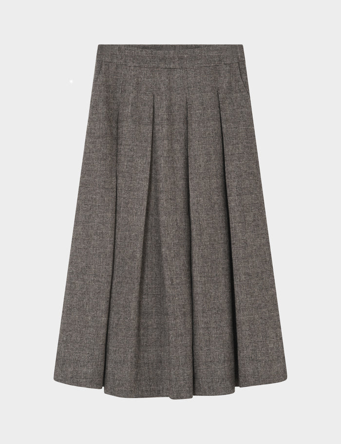 DAYChai  Brown Check