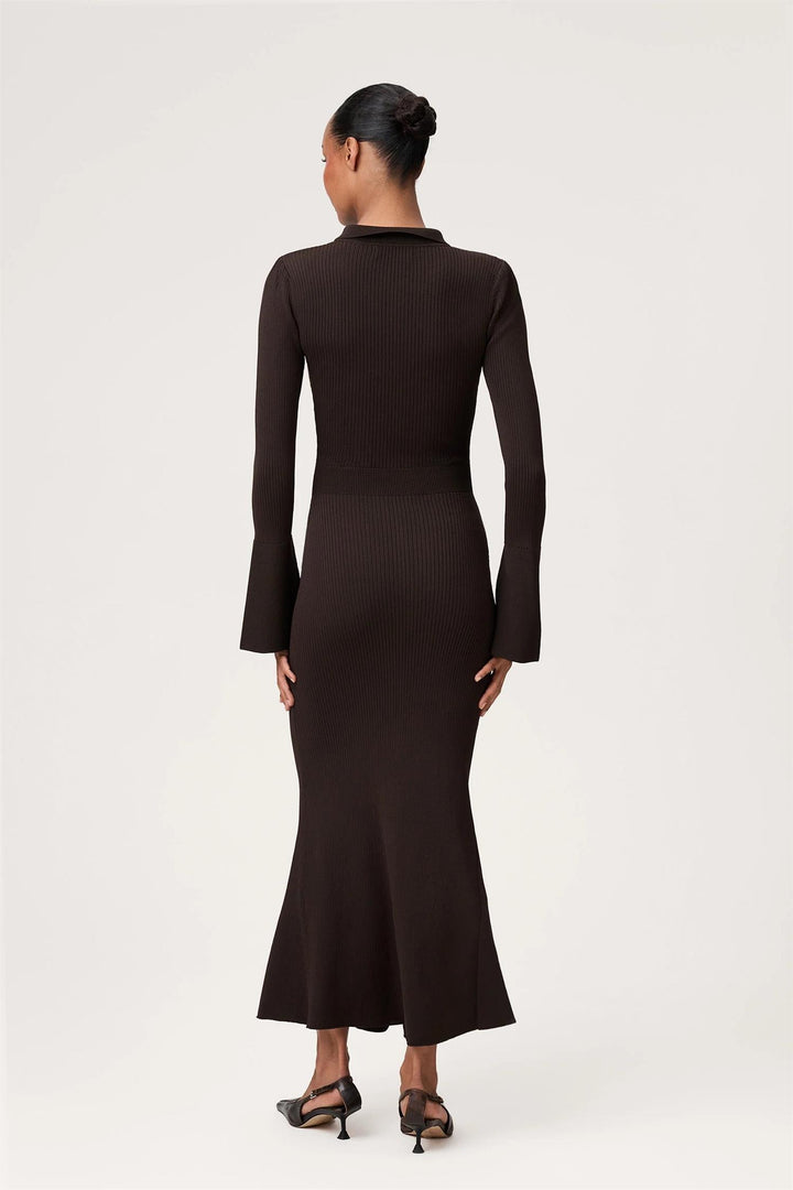 Basel Maxi Dress Brown