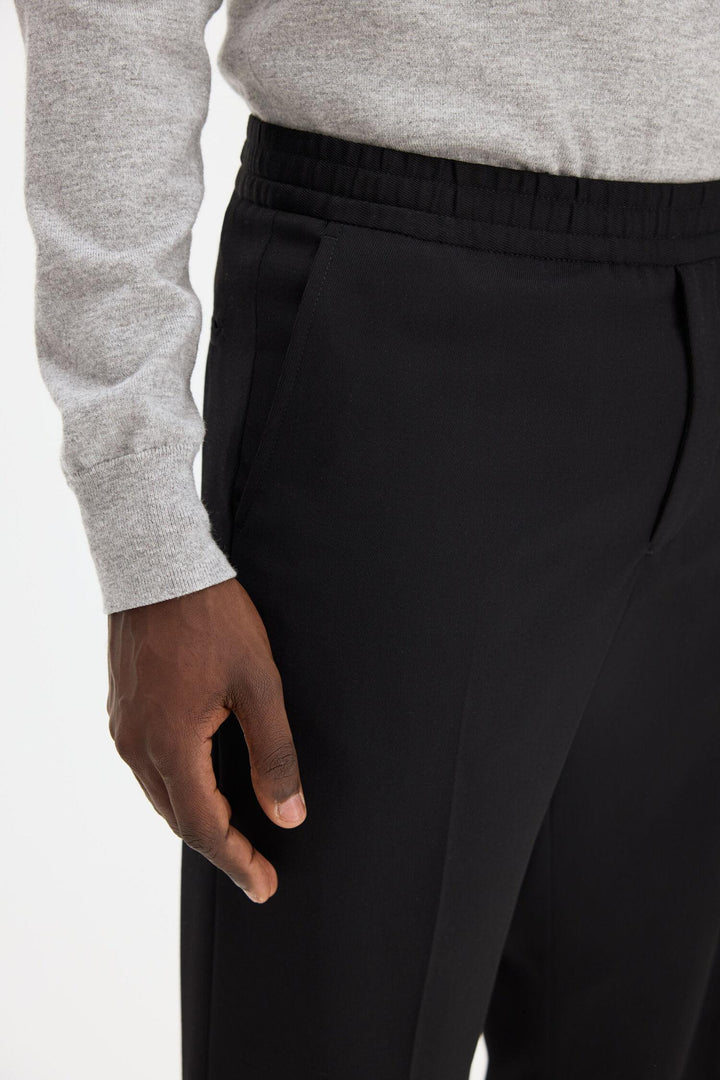 theo trousers  Black