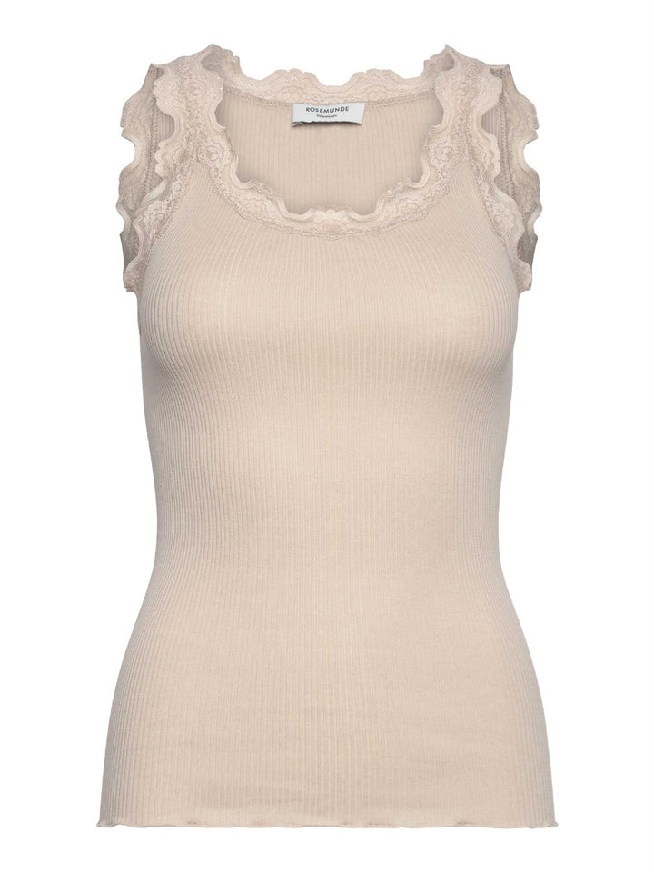 RWBabette SL U-neck Lace Top  Rainy Day