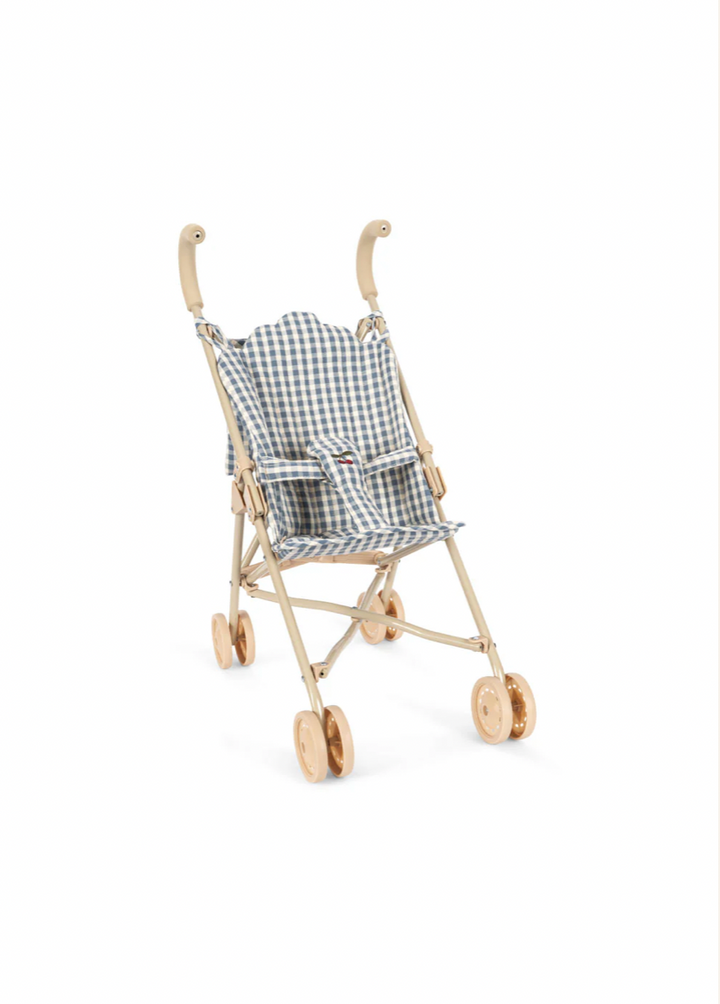 CHEEKY DOLL STROLLER  Blue Check