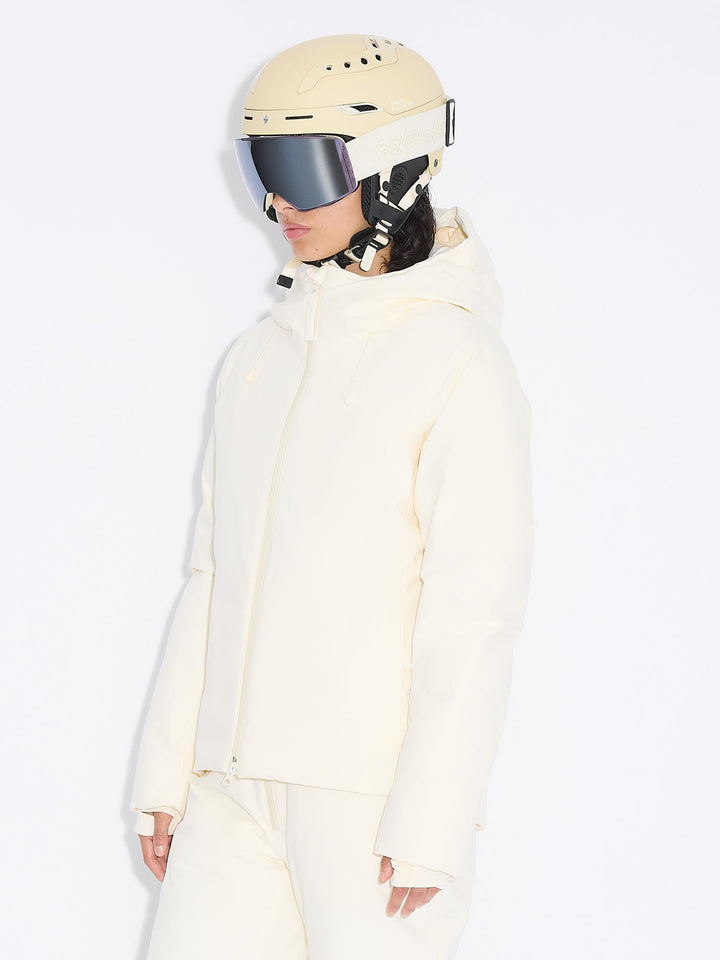 W Tryvann Lt Down Jacket  Ecru