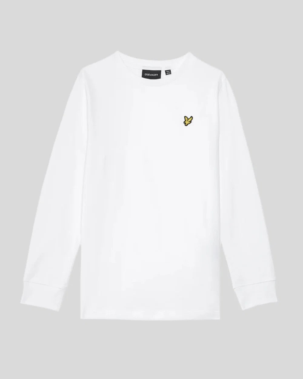 Plain LS T-shirt  White