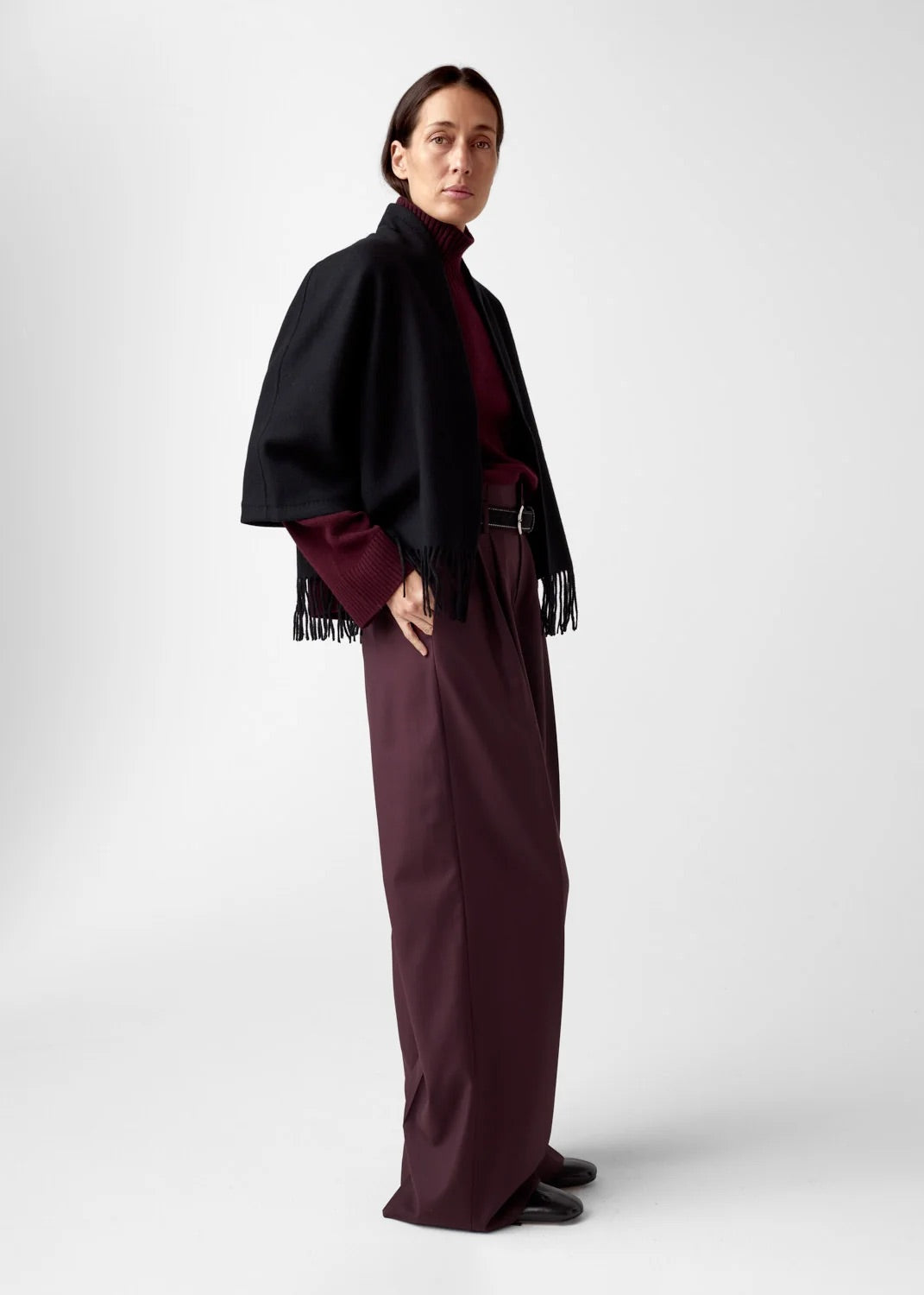 Keyla Lambswool Jacket  Black