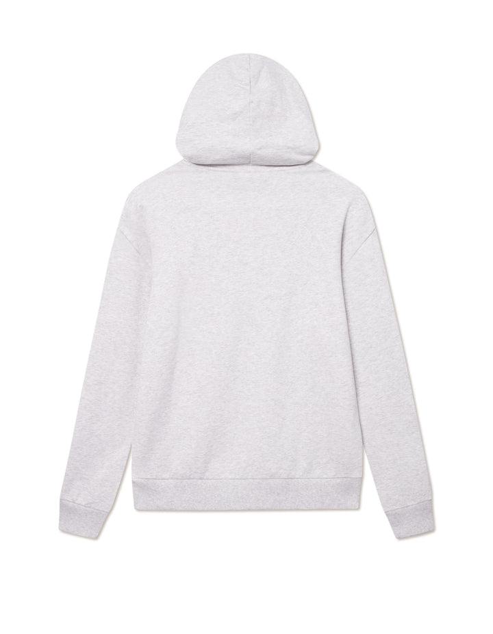 Patch Hoodie  Snow Melange