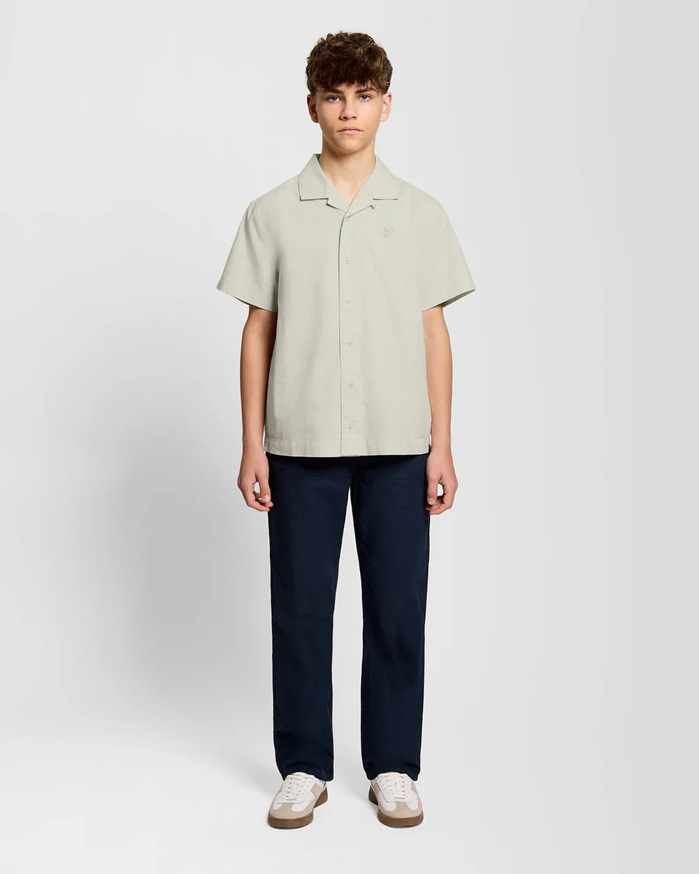 Linen Blend SS Shirt  Cove