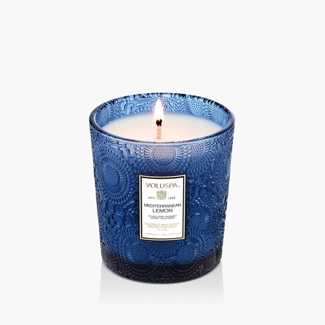CLASSIC BOXED CANDLE  Mediterranean Lemon
