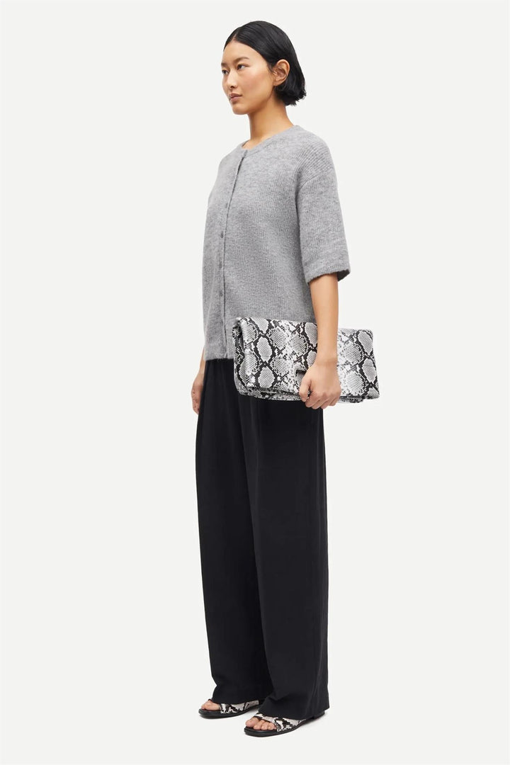 SAANOURA SS CARDIGAN 7355  Grey Mel.