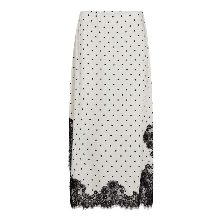 AmeliCC Dot Lace Skirt  Off White