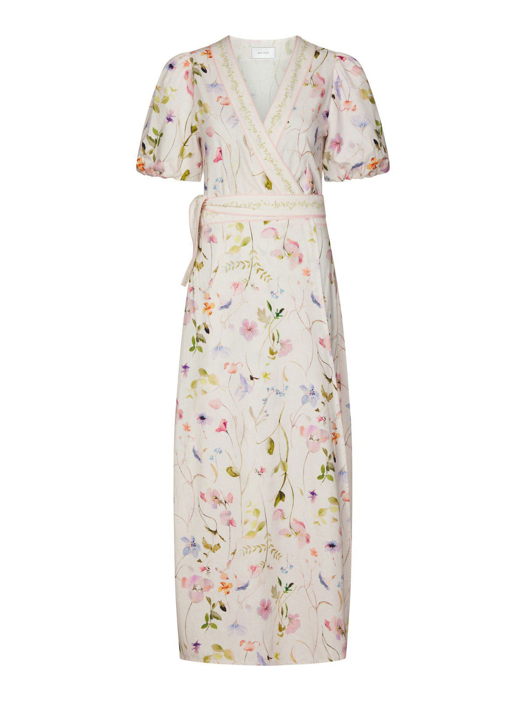 Clarine Flower Dress  Off White
