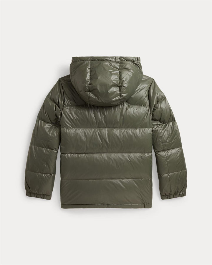 WOVEN-BOMBER-JACKET  Green