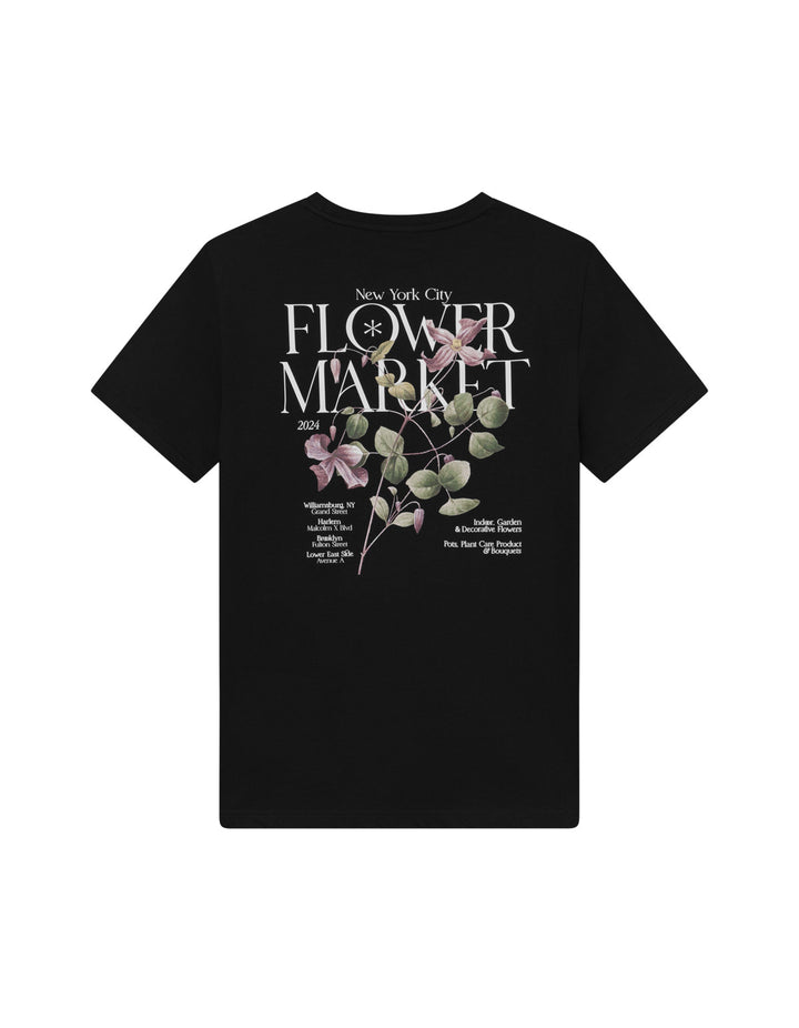 Brady Flowermarket T-Shirt  Black