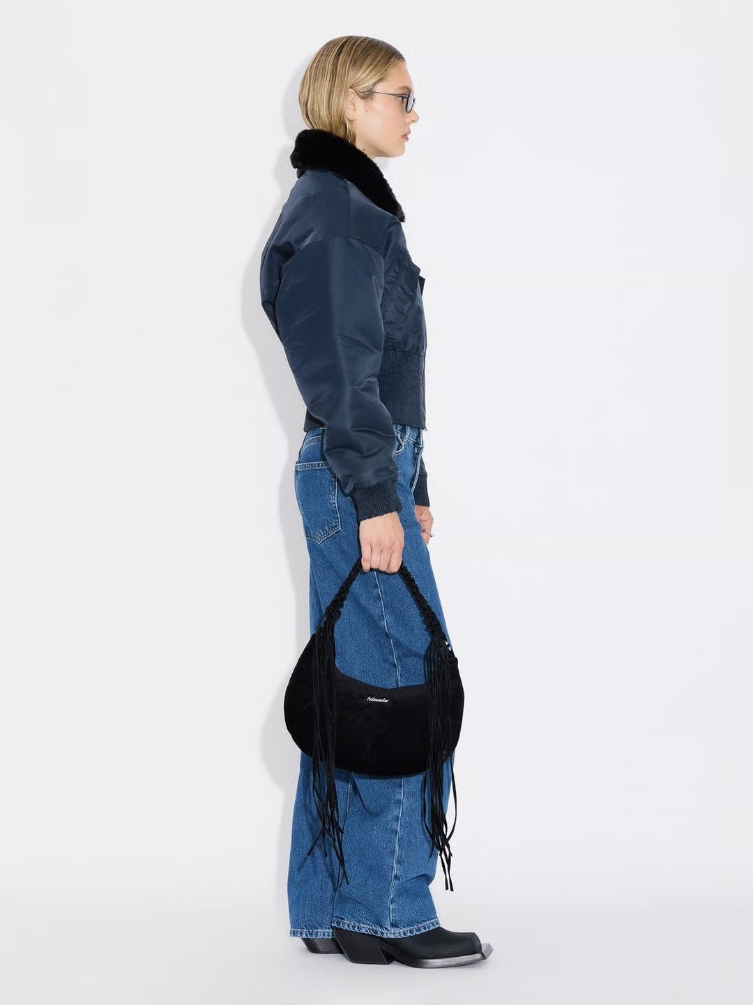 Cocoon Corduroy Small Bag  Black