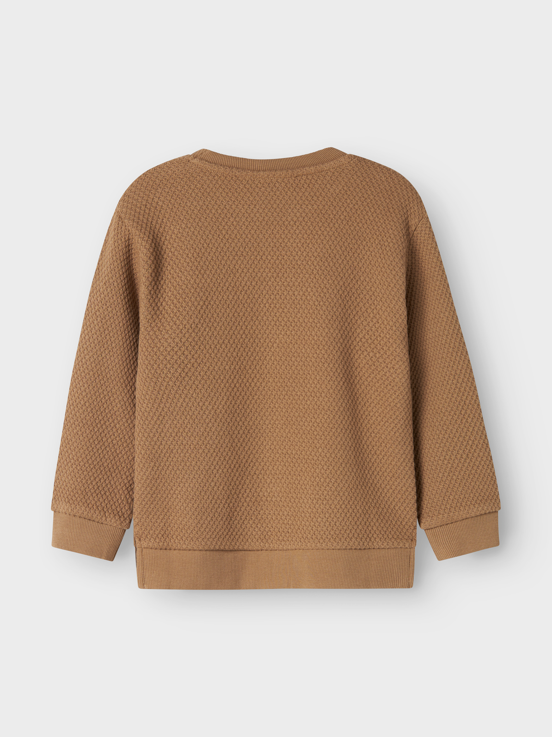 Nmmnoello Ls Loose Sweat Lil  Lysebrun