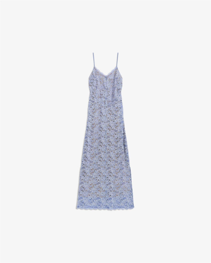 Paris Dress  Sheer Blue