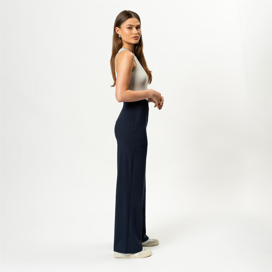 Asana Relaxed Straight Pant 34"L  Navy
