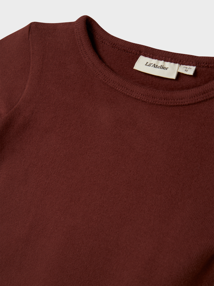 NMFTHORA HIR LS SLIM TOP LIL  Mellombrun