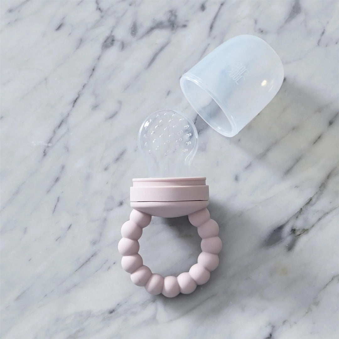 Bubble Fruit Feeder  Light Pink