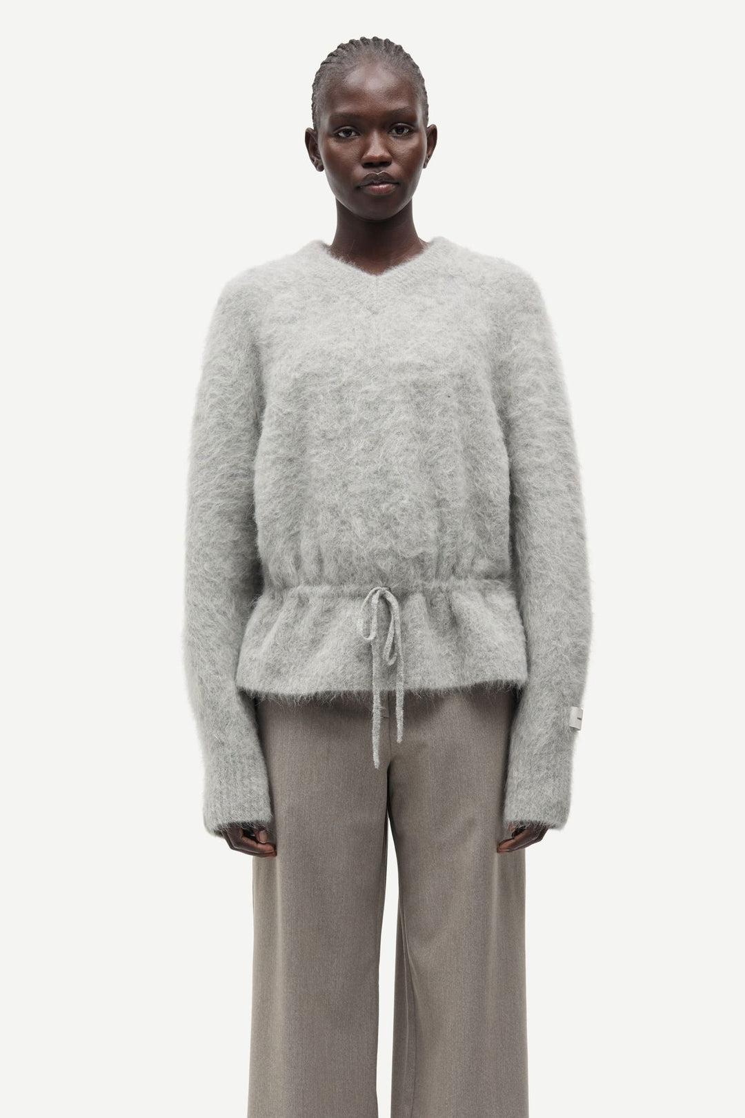 Salo V-Neck 16165  Grey Mel.