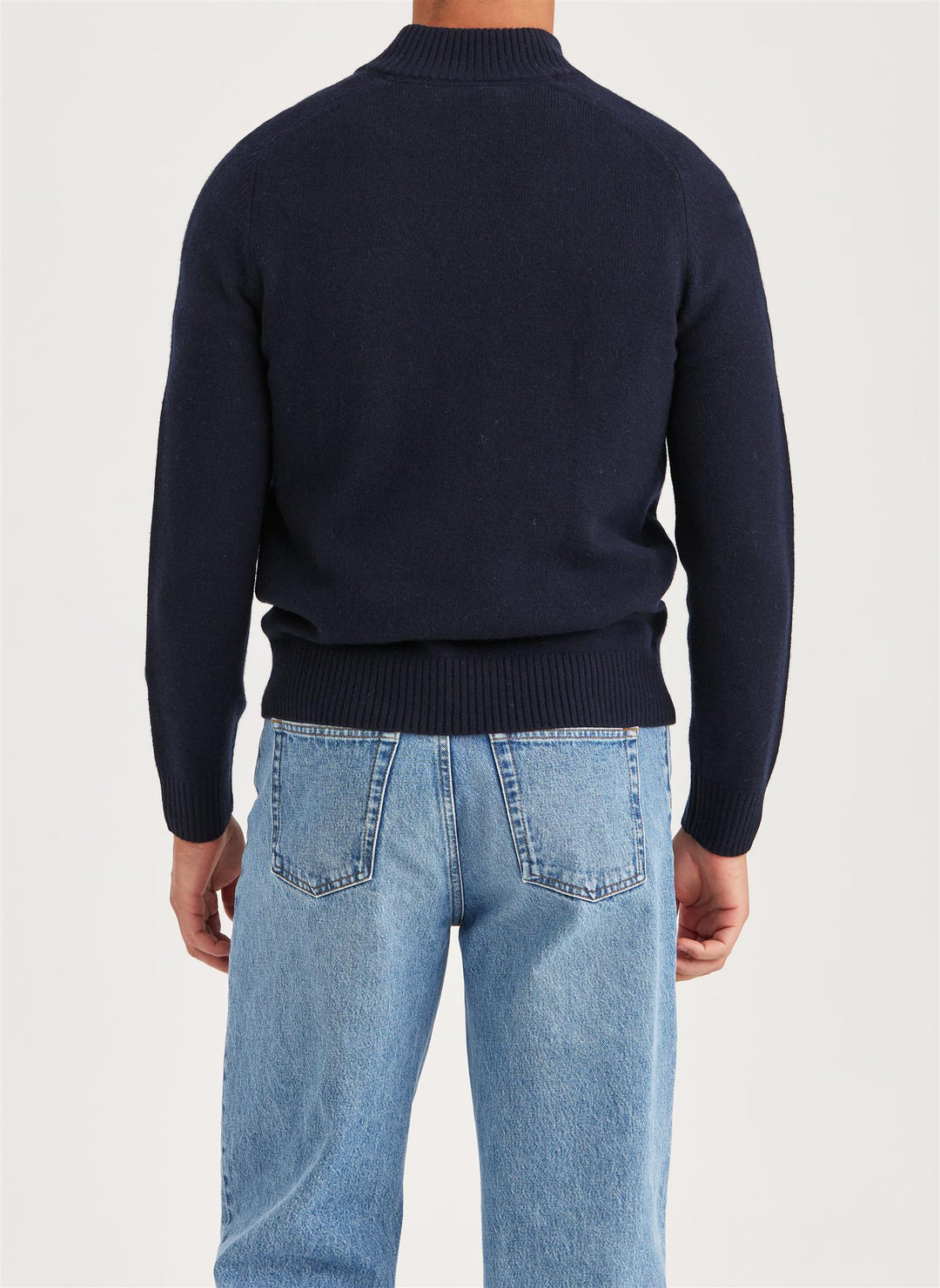 New Hertford Half Zip  Navy