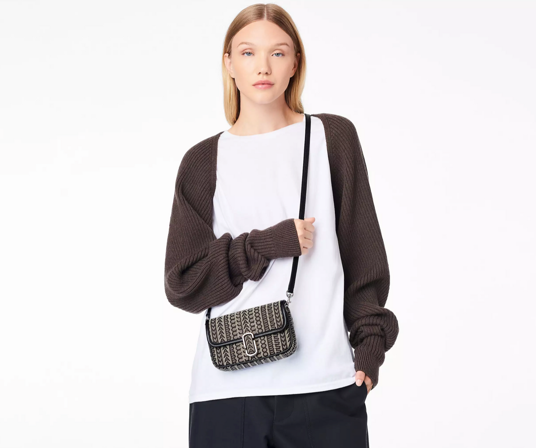 THE MINI SHOULDER BAG  Beige Multi