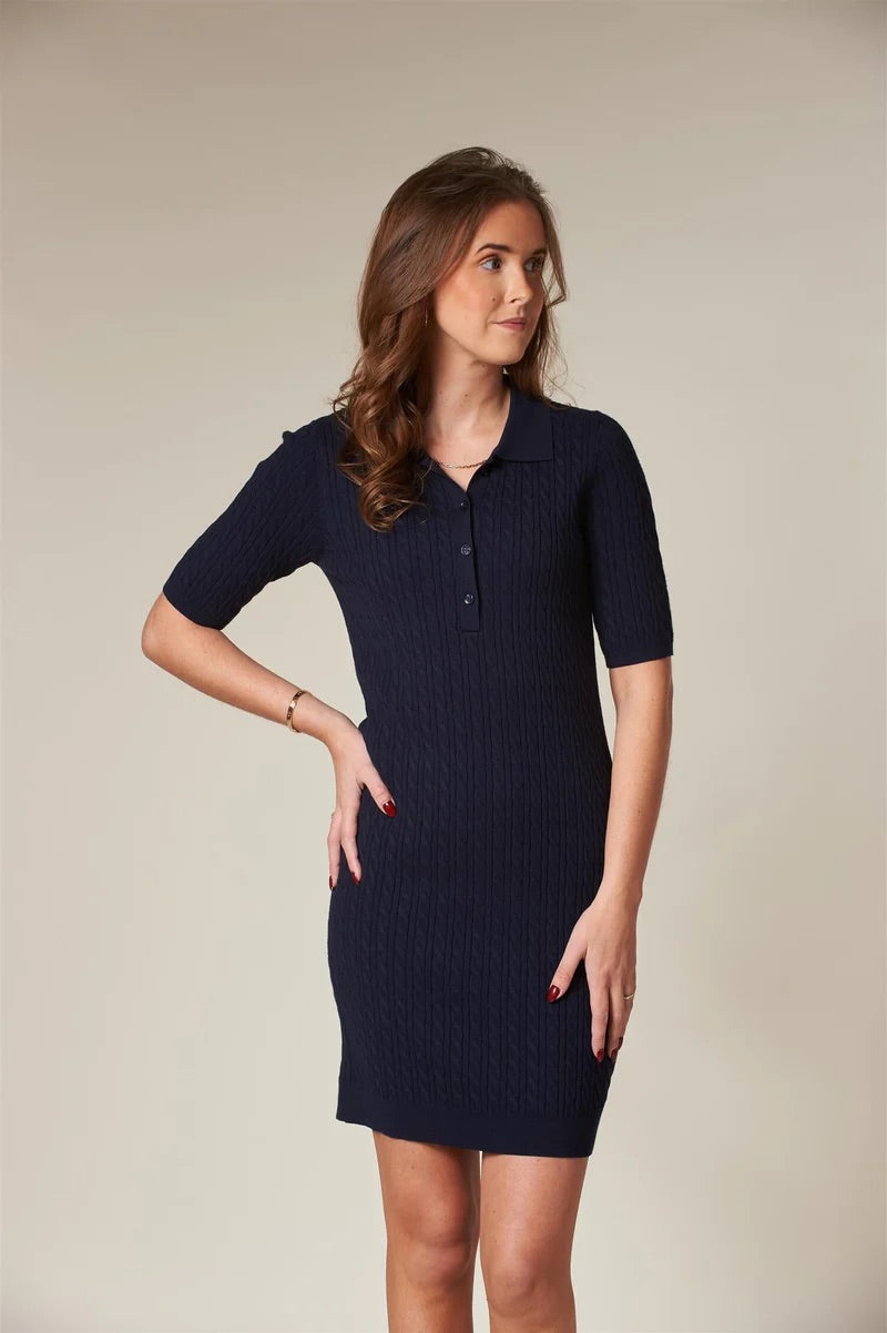 CLAIRE Cable  Dk Navy