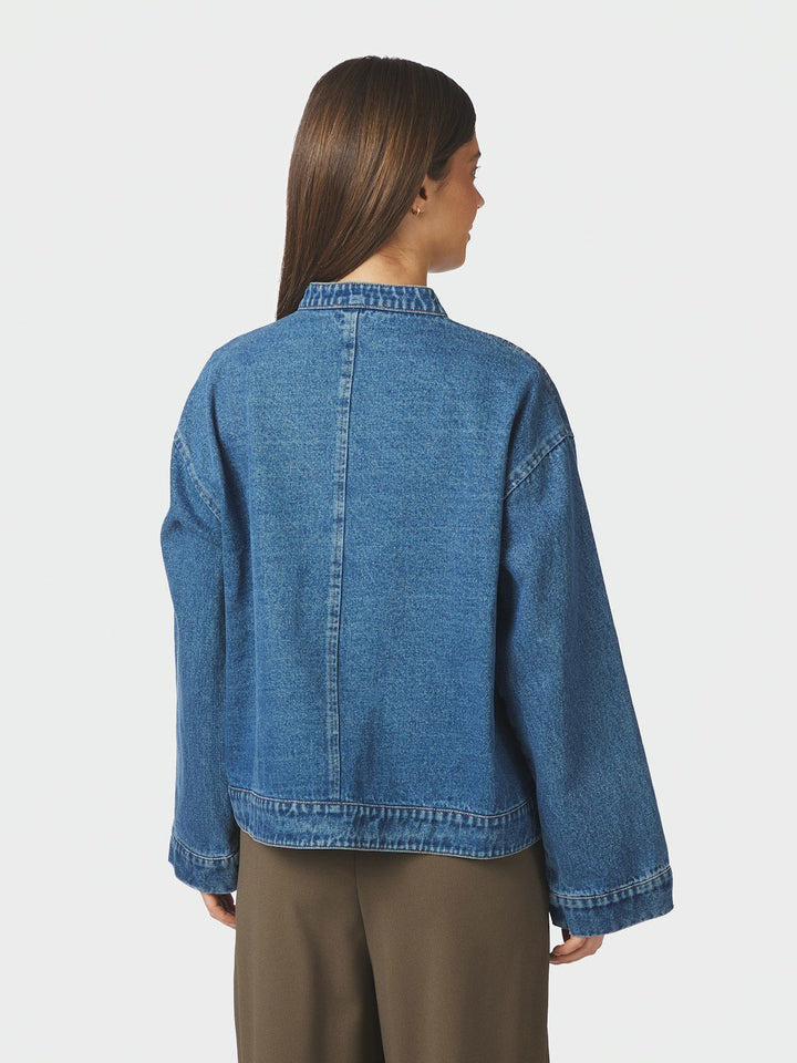 Caline Denim Jacket  Blue Denim