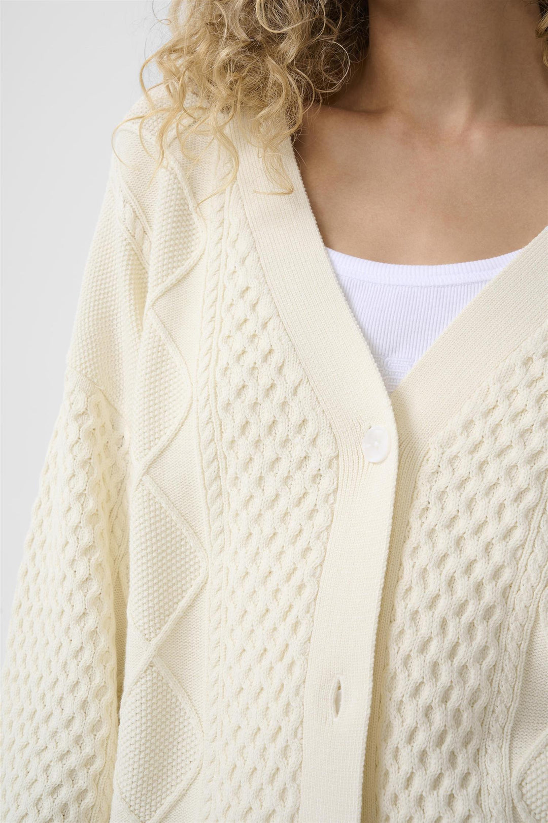 Thilla cardigan  Egret