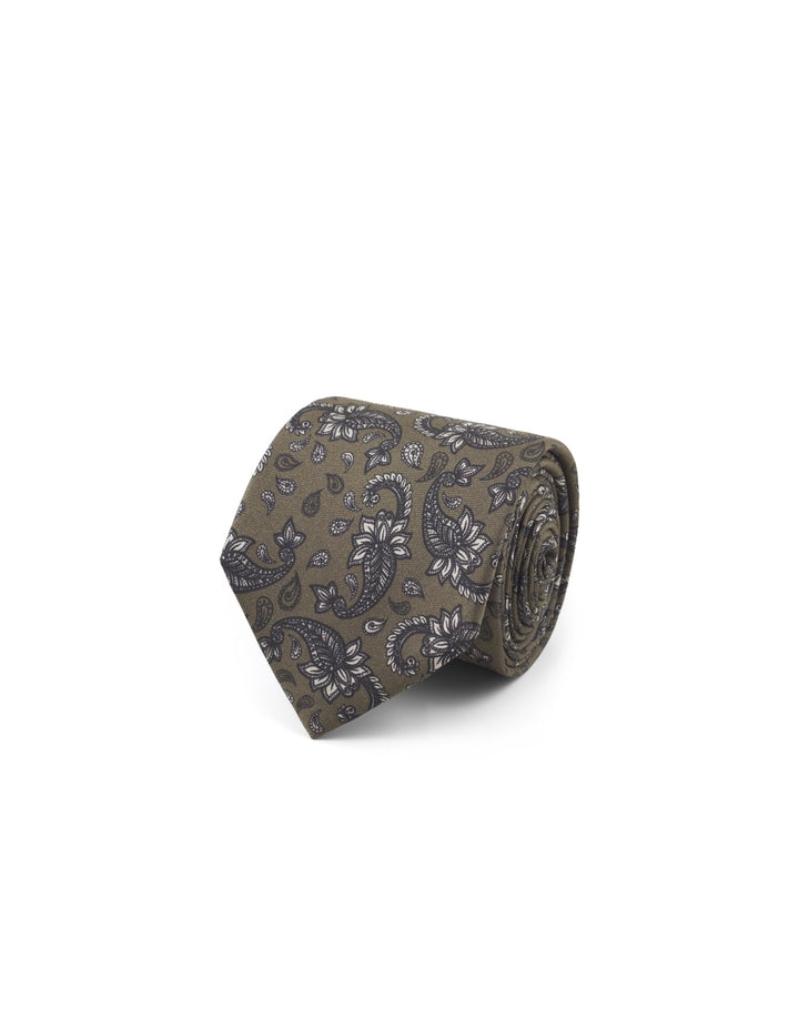 Paisley Tie  Teak