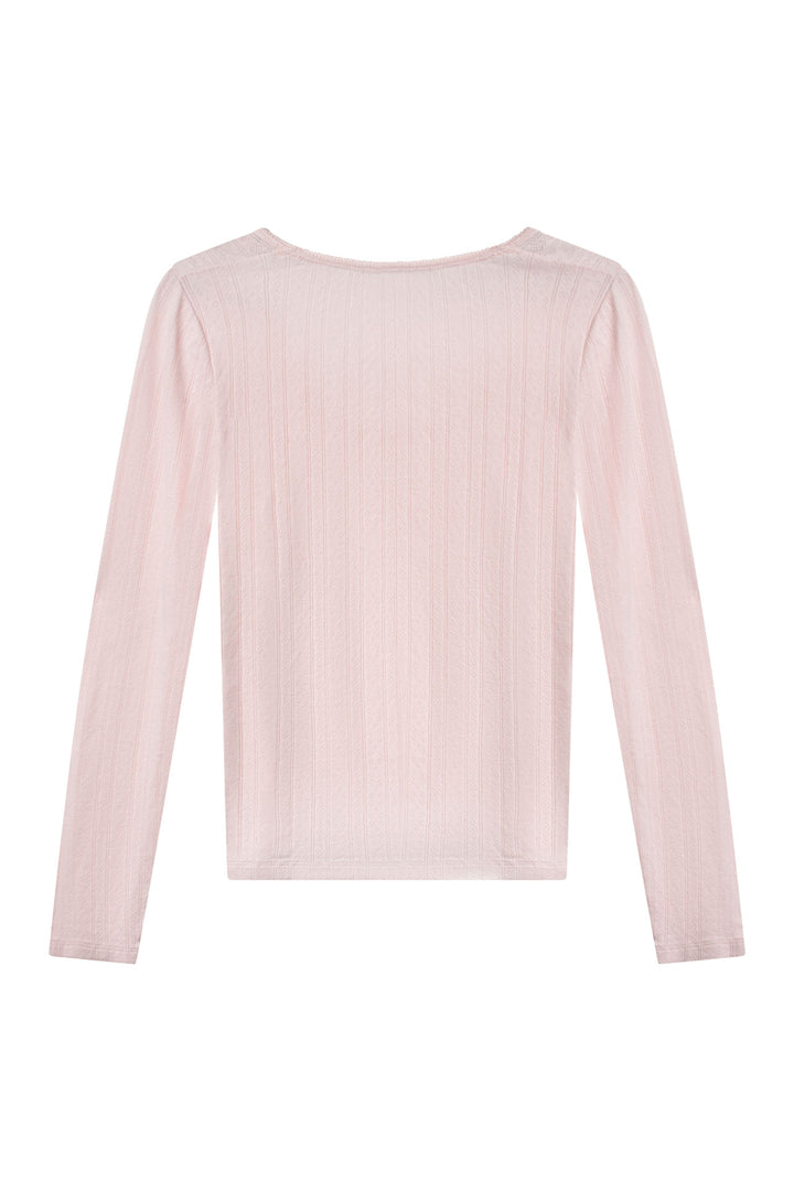 DAISY Pointelle  Lt Pink