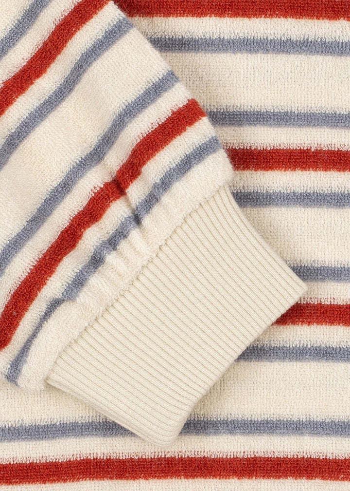 ITTY RIB SWEAT SHIRT  Wind Stripe