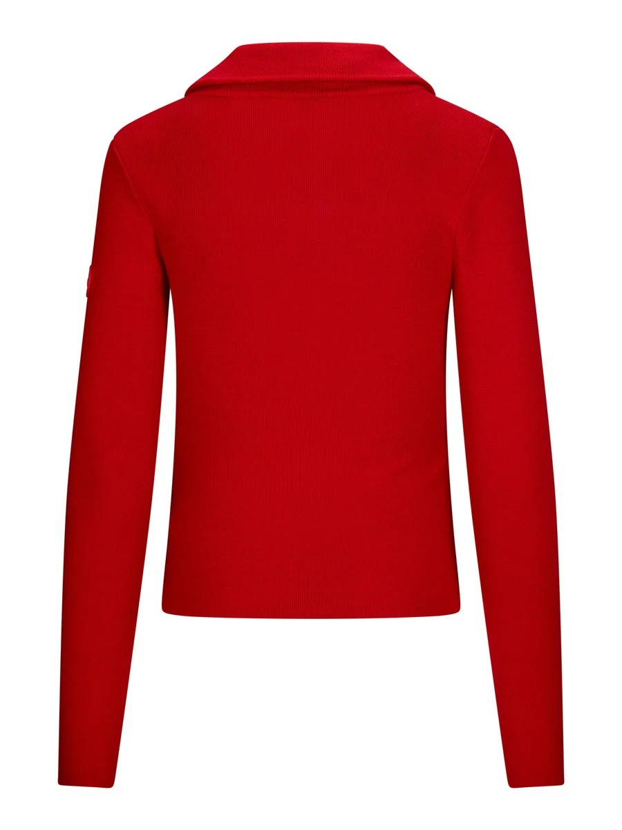 Mina merino sweater  Bright Red