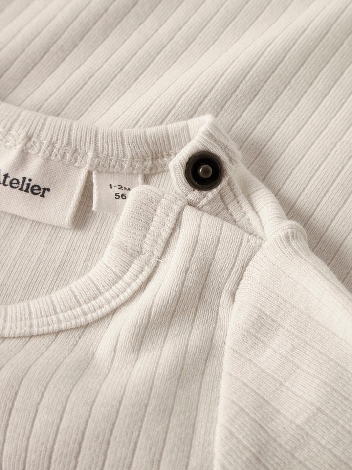 Gabo Bib Ls Slim Body  Offwhite