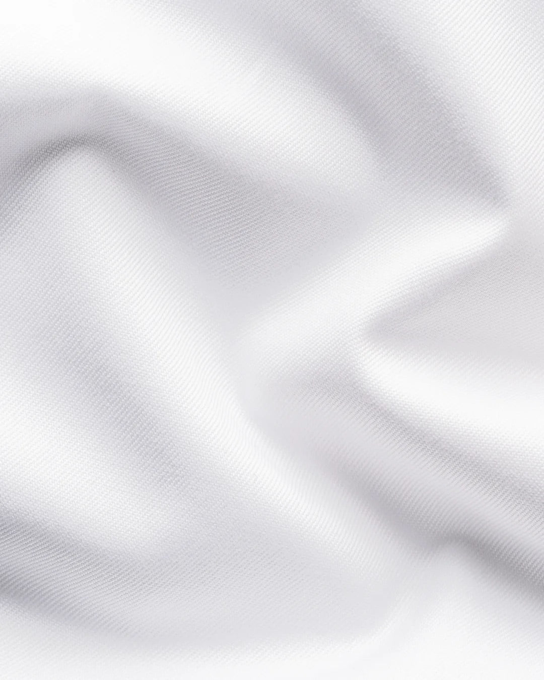 Paisley Effect Sign Twill Contemporary  White